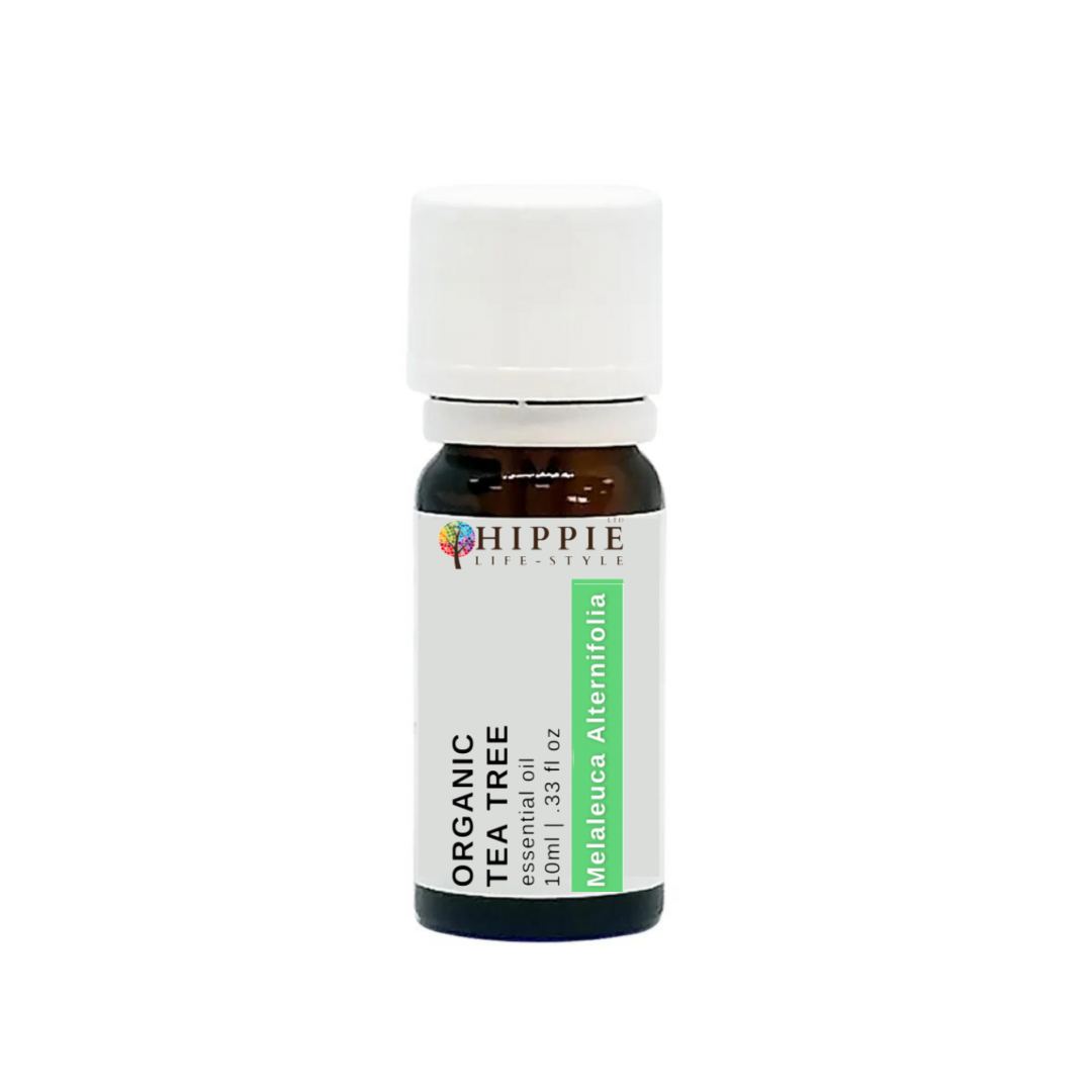 Tea Tree (Melaleuca Alternifolia) Leaf Essential Oil - Organic, Therapeutic and Pure - 10ml