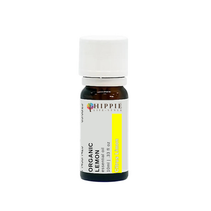 Lemon (Citrus Limon) Essential Oil - Organic, Therapeutic and Pure - 10ml