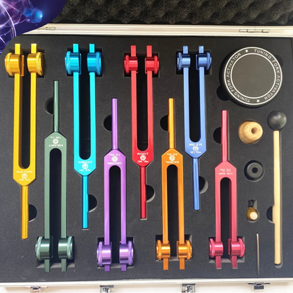 Deluxe Quantum Practitioner Full Therapy Fork Set