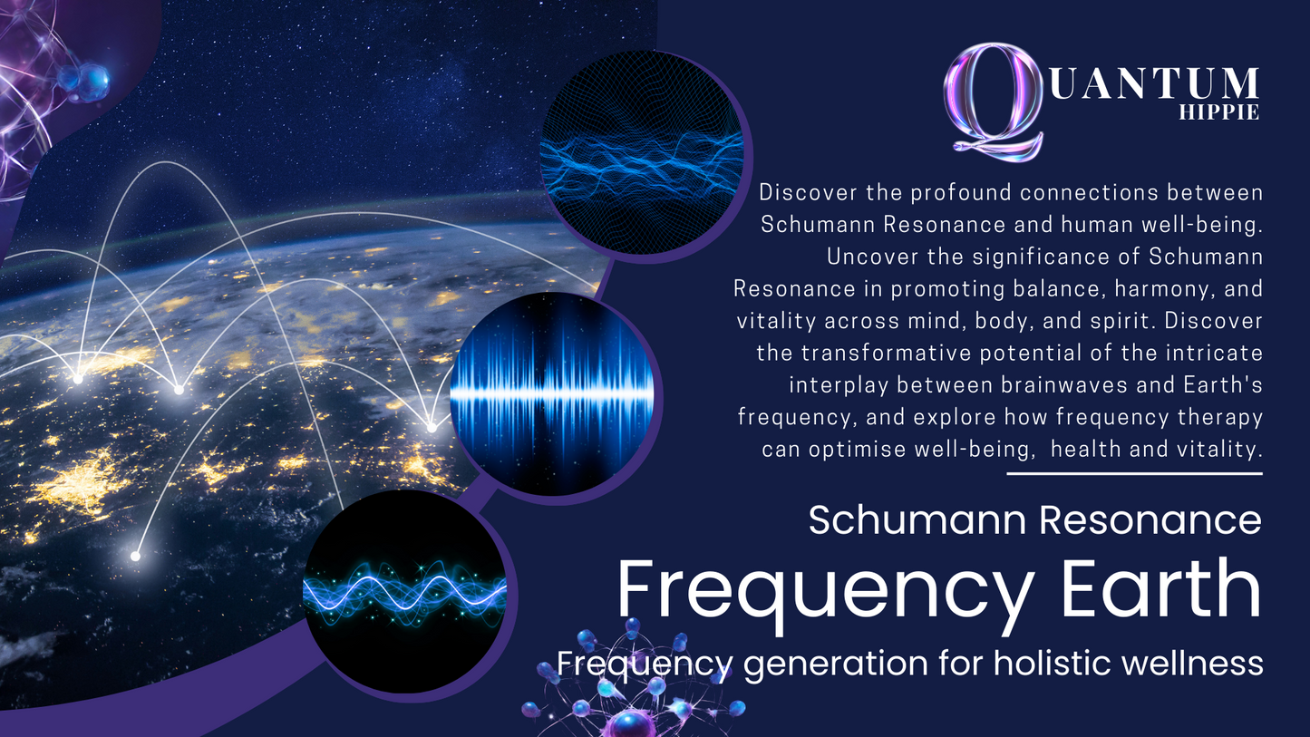 Frequency Earth: Schumann Resonance Generation for Holistic Wellness